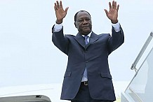 Alassane Ouattara à Paris pour un sommet sur la paix et la sécurité en Afrique